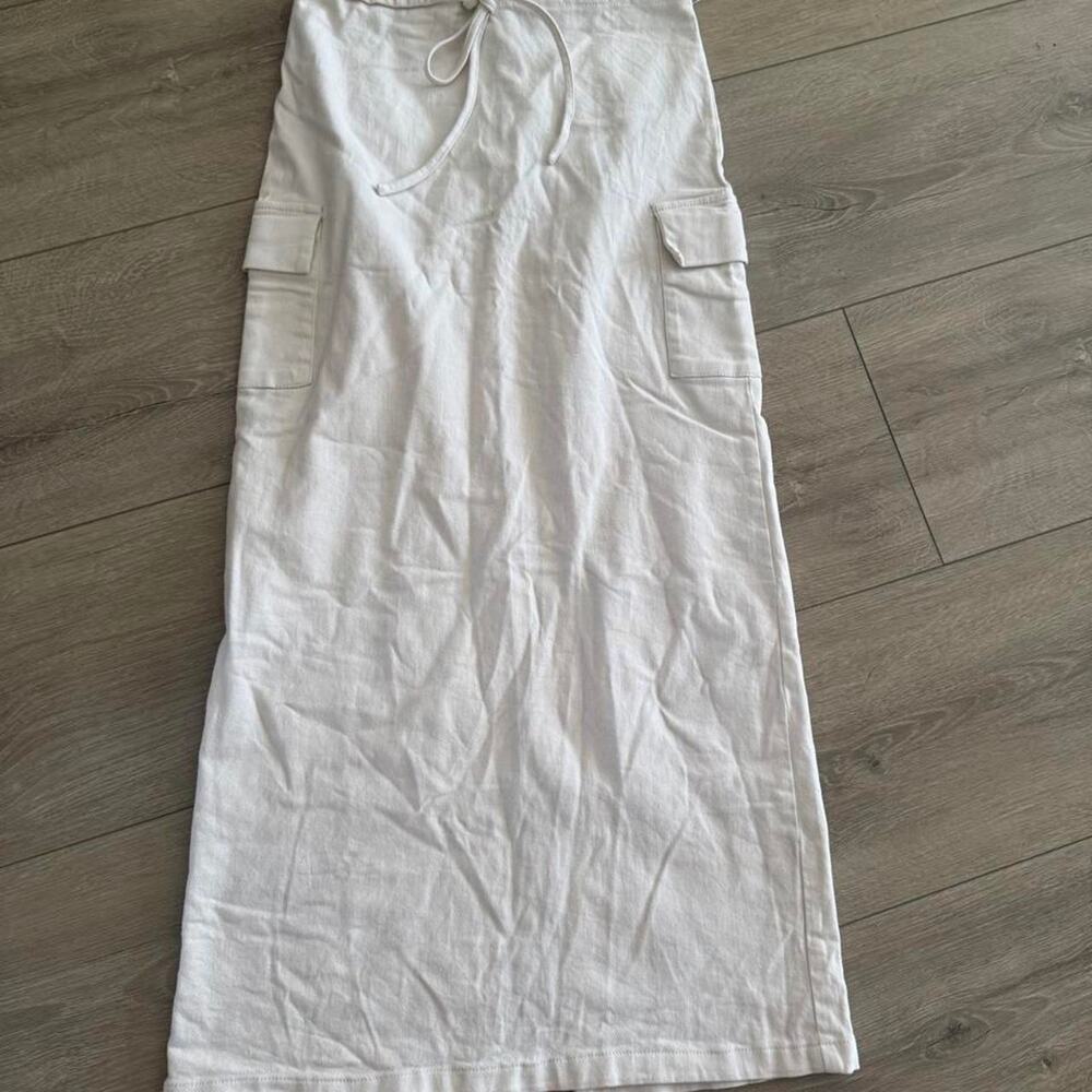 Princess polly white maxi skirt